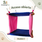 Refugios colgantes de tela para aves — CrossingPets · imagen 5