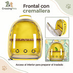 Mochila transportadora transparente para aves — CrossingPets · imagen 11