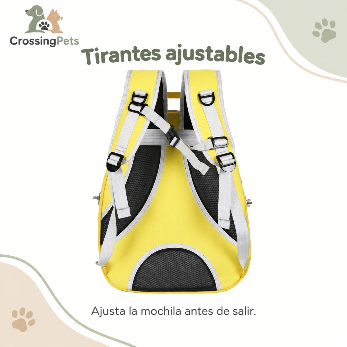 Mochila transportadora transparente para aves — CrossingPets · imagen 13