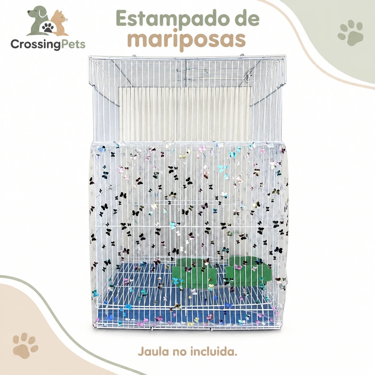 Malla ajustable para la base de jaulas de aves — CrossingPets · imagen 19