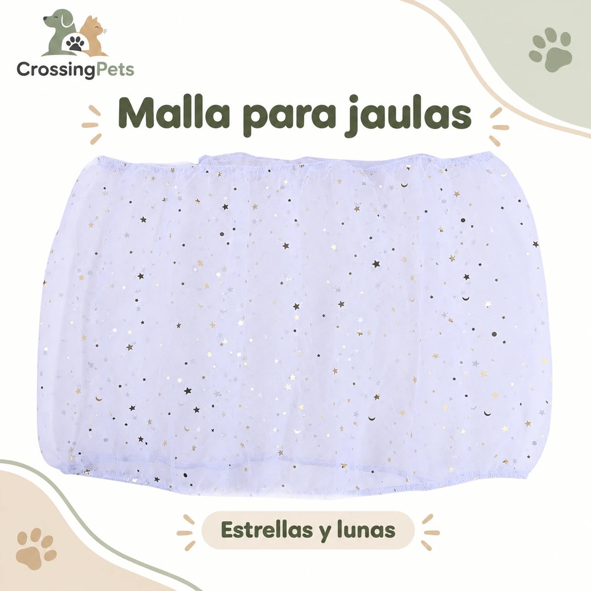 Malla ajustable para la base de jaulas de aves — CrossingPets · imagen 13