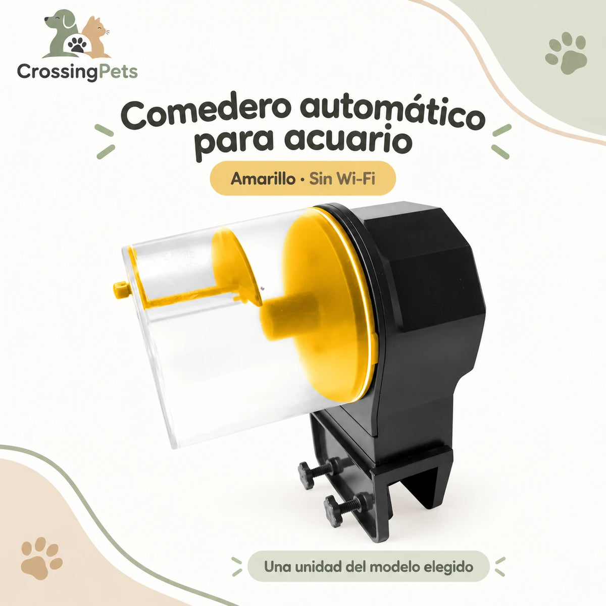 Comedero automático para acuario con varias opciones de control — CrossingPets · imagen 3