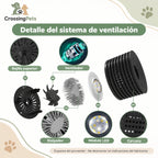 Lámpara LED ASTA 20 para acuario de agua dulce · Brazo flexible — CrossingPets · imagen 6
