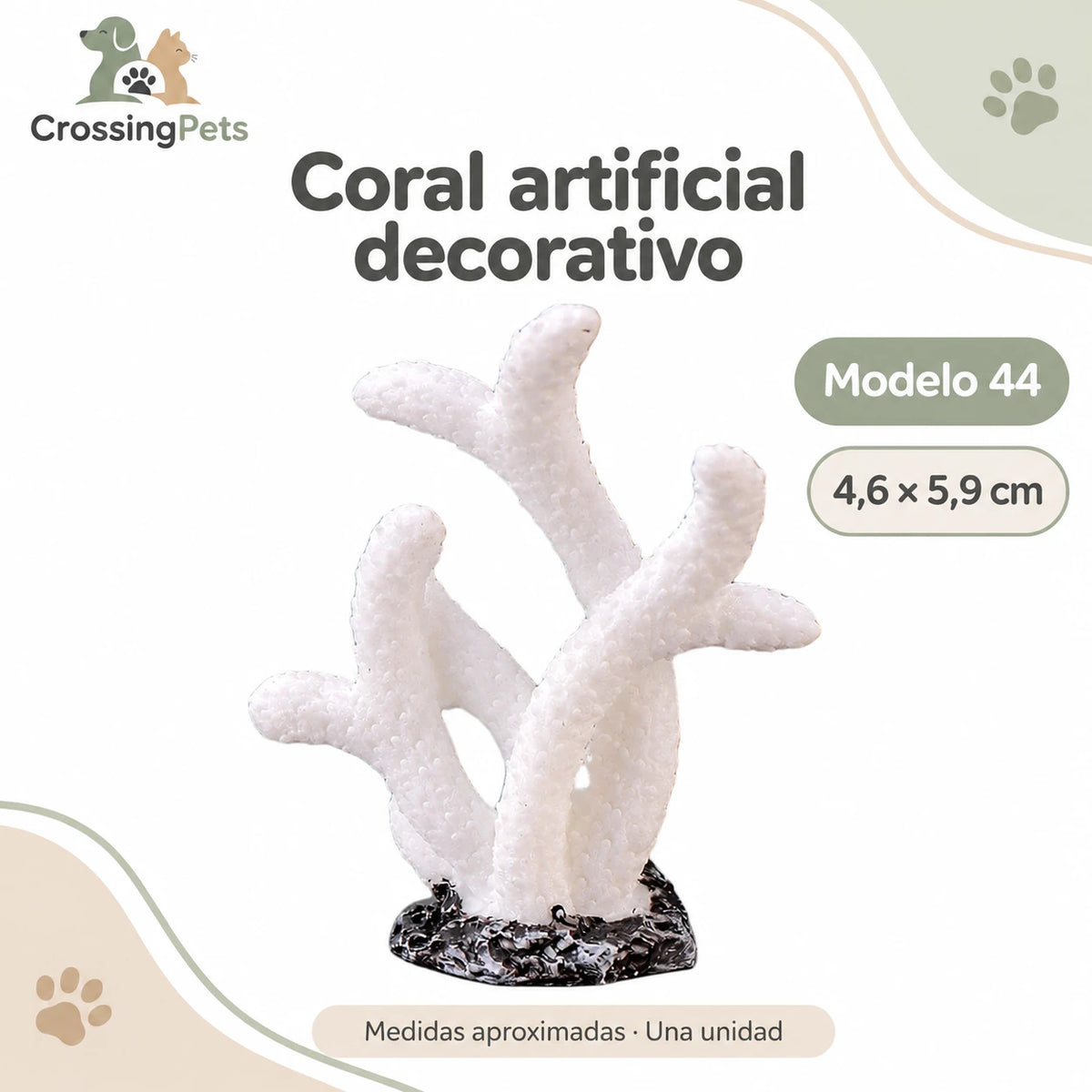 Adornos y plantas artificiales para acuario · 56 modelos — CrossingPets · imagen 44