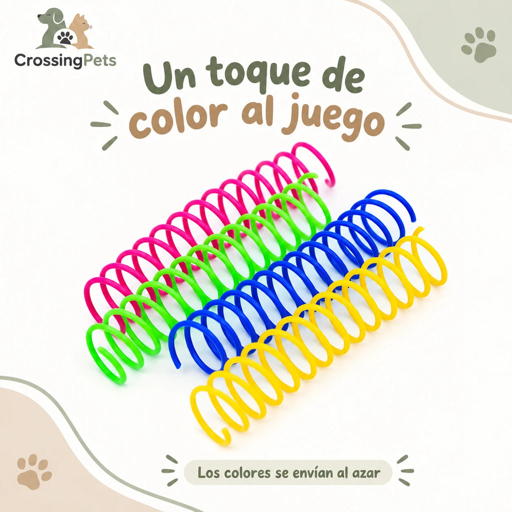 Muelles de colores para gatos — CrossingPets · imagen 5