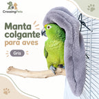 Manta colgante de felpa para aves — CrossingPets · imagen 1