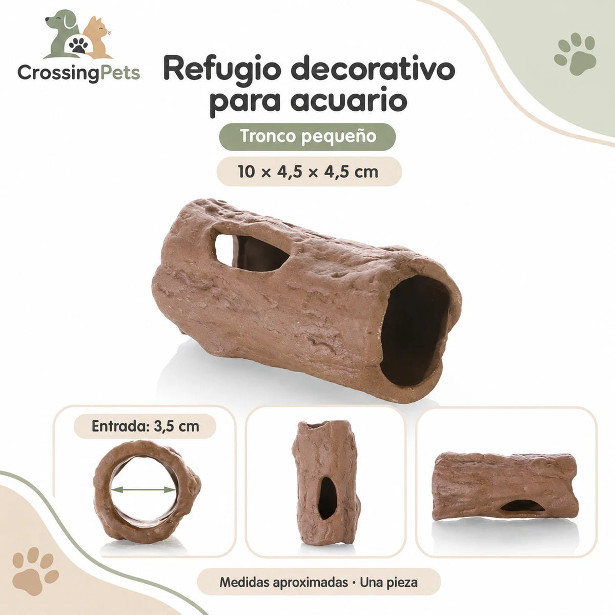 Refugios de cerámica para acuario · 45 modelos — CrossingPets · imagen 41