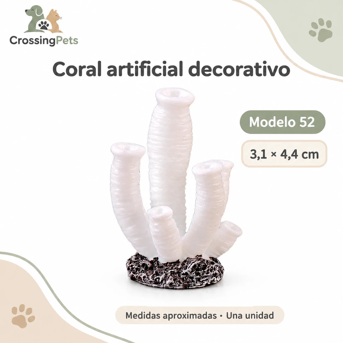 Adornos y plantas artificiales para acuario · 56 modelos — CrossingPets · imagen 52