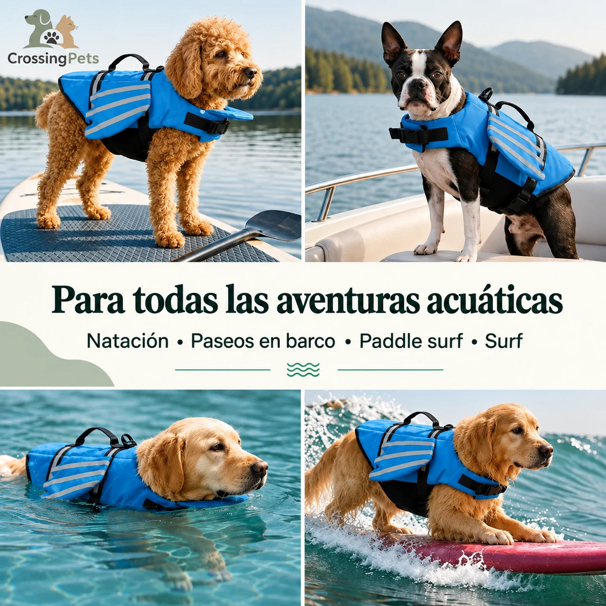 Simnivo-Schwimmweste von CrossingPets