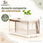 Acuario compacto de sobremesa con bomba de agua — CrossingPets · imagen 2