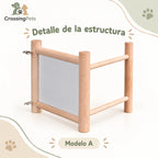 Accesorios para aves: espejo, columpios y posadero en rama — CrossingPets · imagen 11