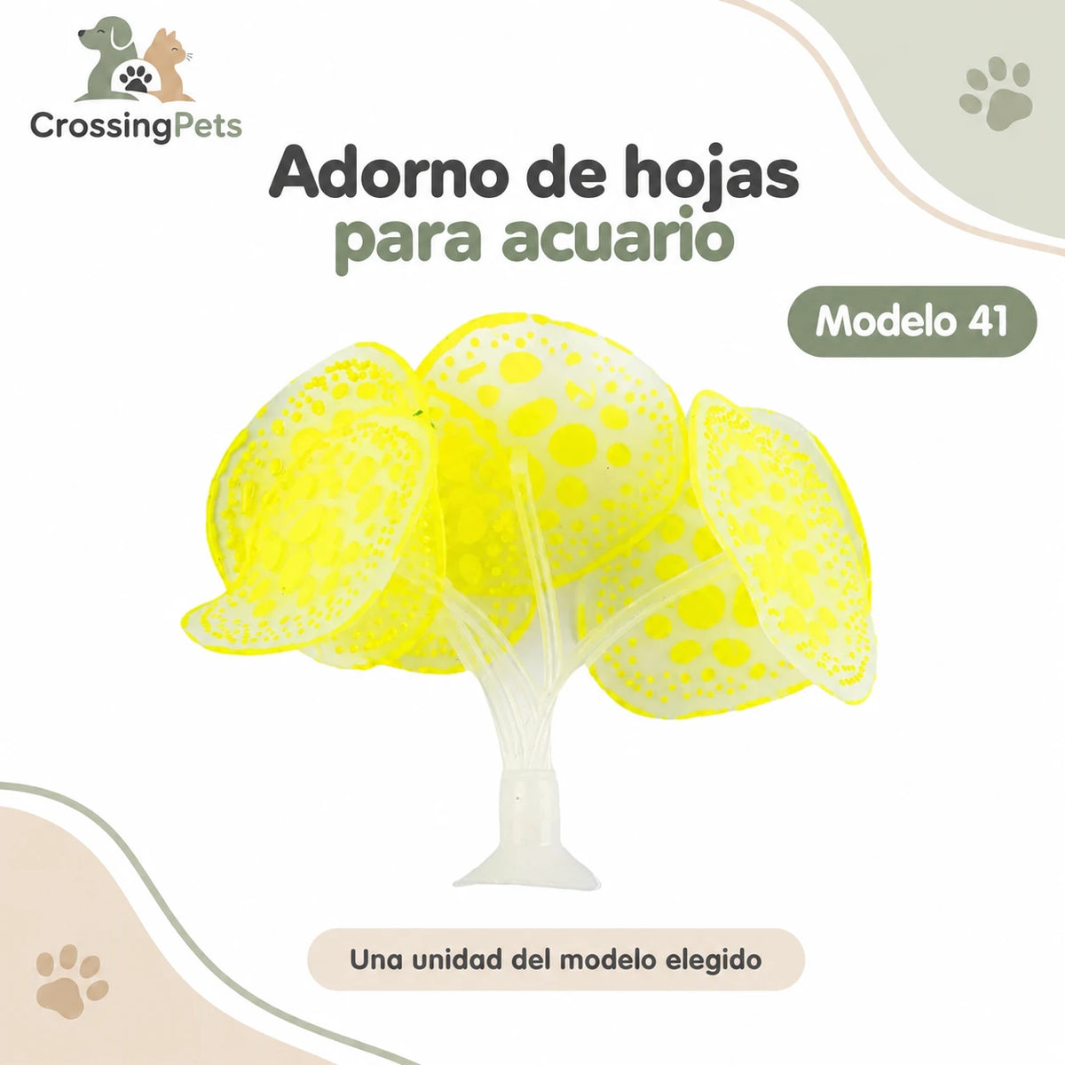Adornos y plantas artificiales para acuario · 56 modelos — CrossingPets · imagen 41