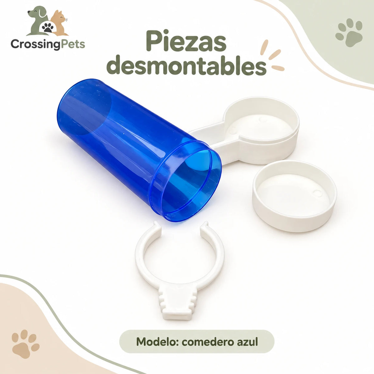 Comedero o bebedero de depósito para aves — CrossingPets · imagen 7