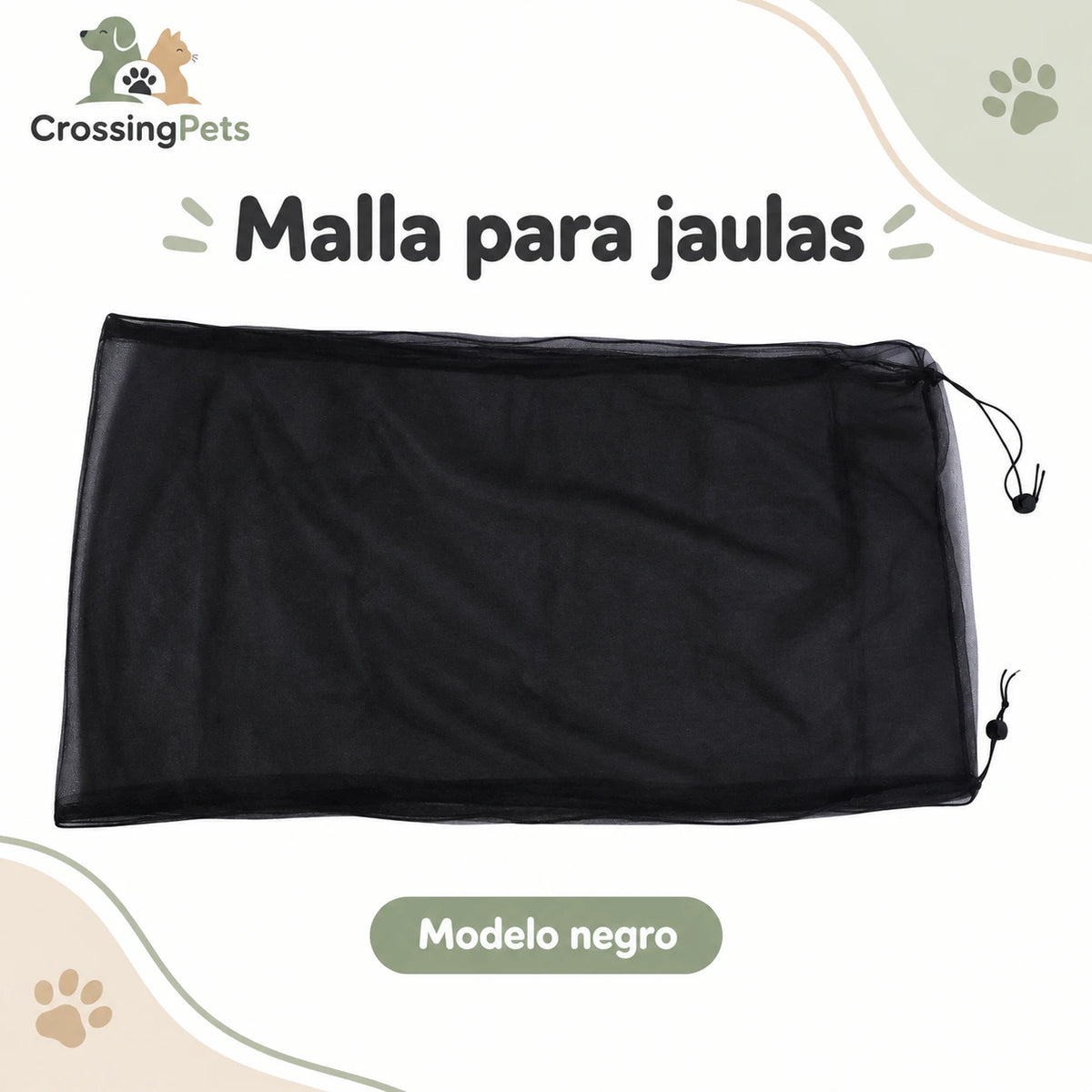 Malla ajustable para la base de jaulas de aves — CrossingPets · imagen 11