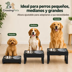 Cuenco regulable para perros pequeños, medianos y grandes — CrossingPets