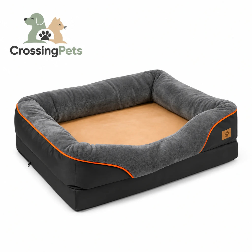Hundebett mit erhöhtem Rand von CrossingPets — Bild 2