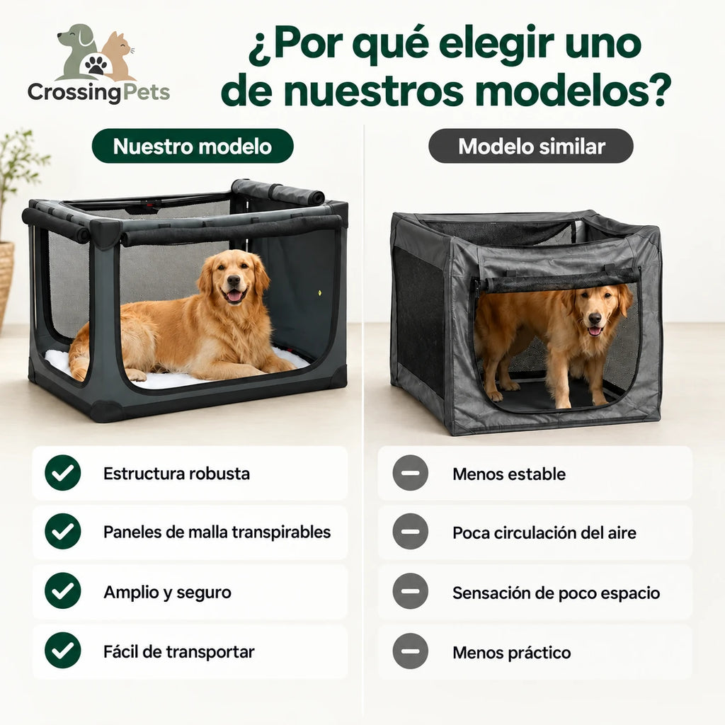 PawHut-Faltbox für Hunde — CrossingPets — Bild 5