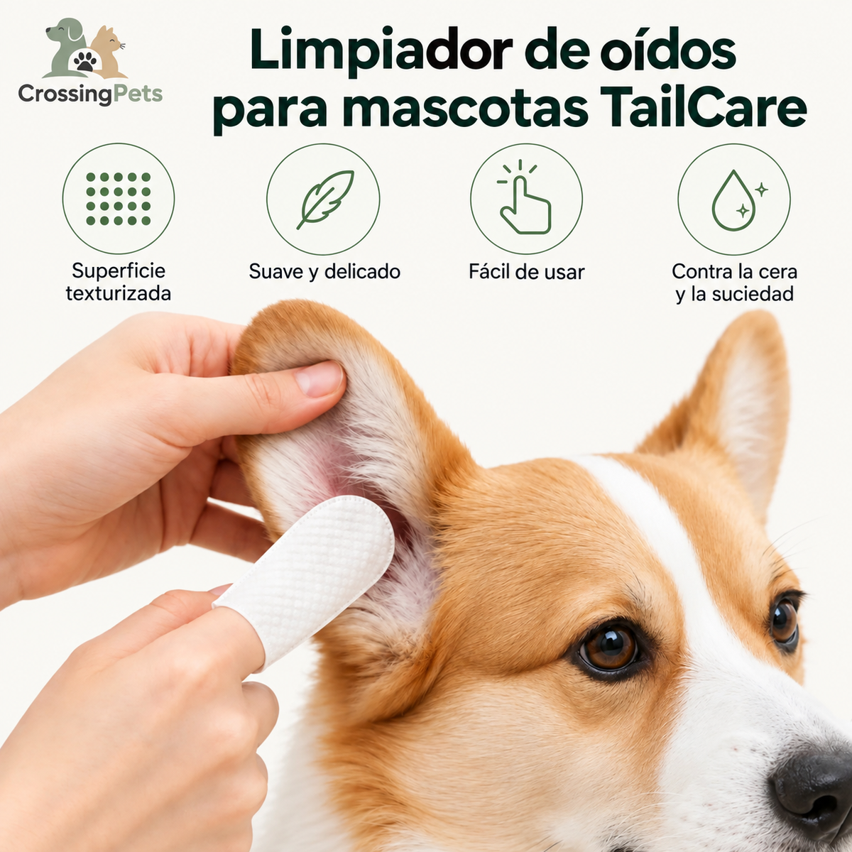 Limpiador de oídos TailCare — imagen 3 — CrossingPets