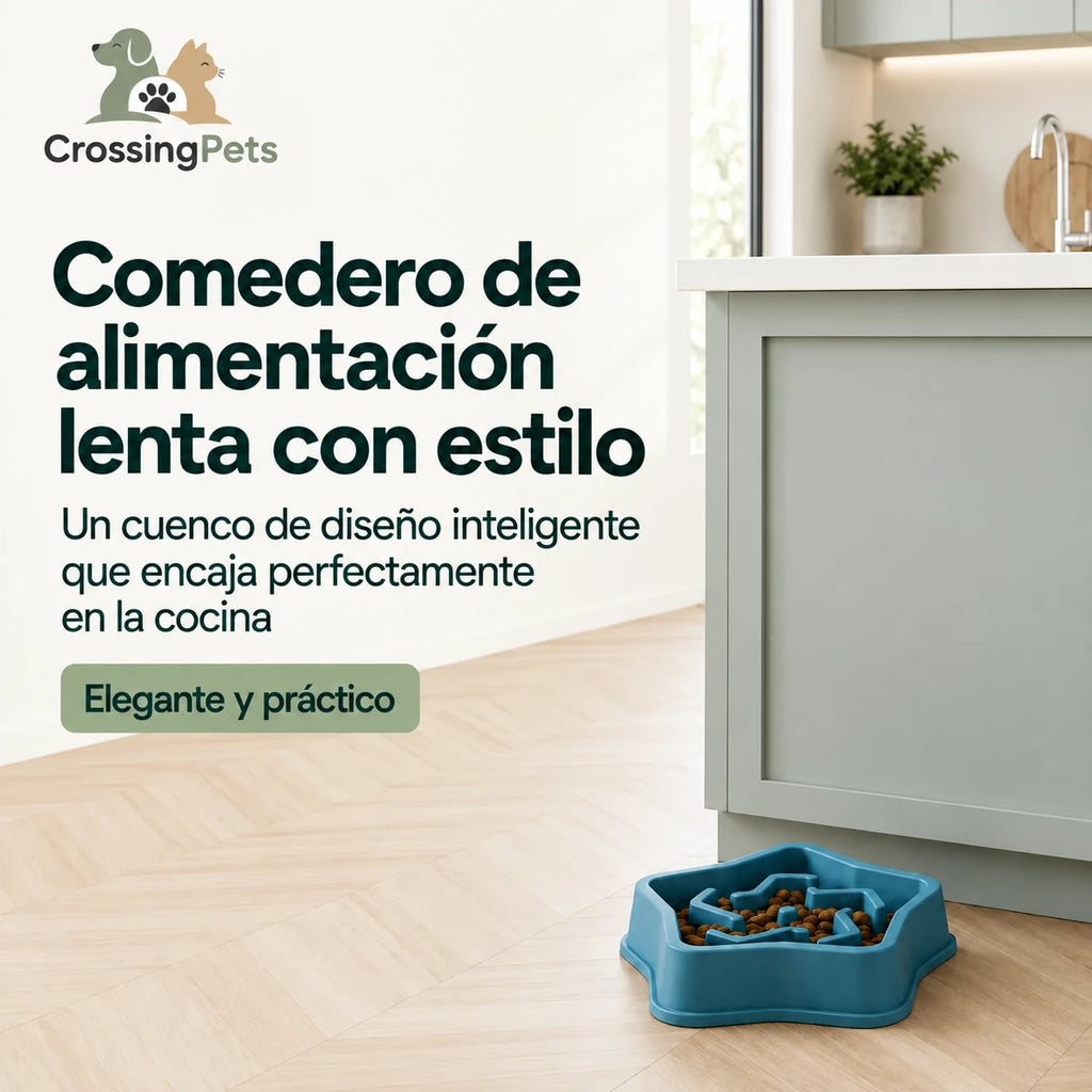 Slowfeeder Pro de CrossingPets: Diseño para la cocina