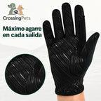 Detalle de la palma con agarre de los guantes Boodun CrossingPets.