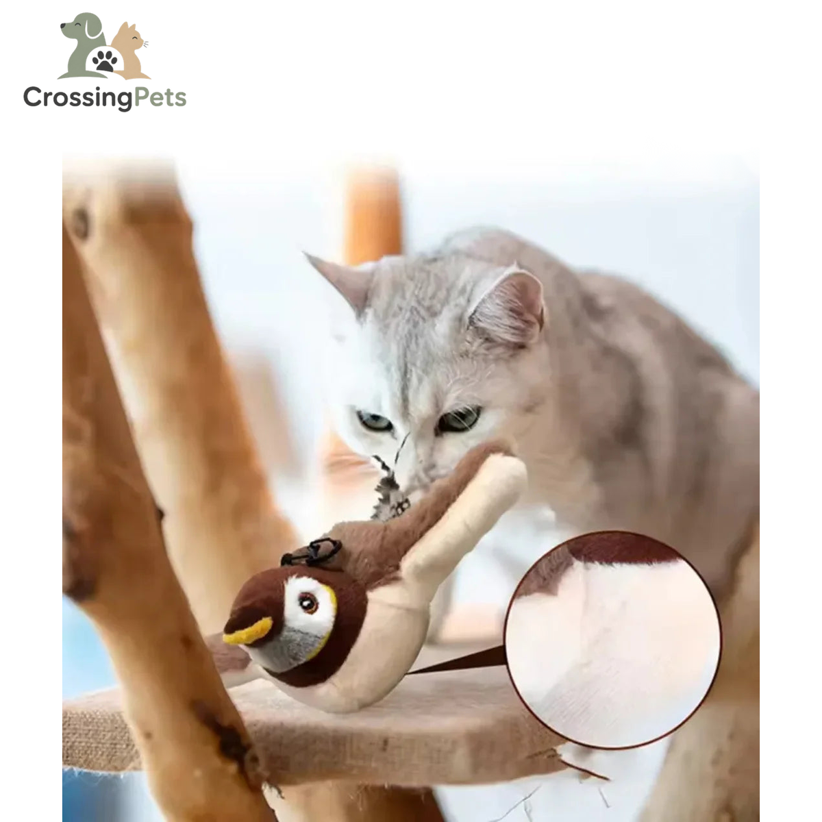Gorrión giratorio Volino — imagen 2 — CrossingPets