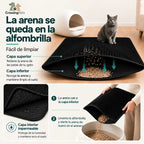 Large litter mat CrossingPets — image 5 with Spanish text