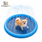 CrossingPets-Spritzmatte für Hunde — Bild 1 mit spanischem Text
