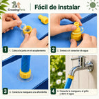 CrossingPets-Spritzmatte für Hunde — Bild 7 mit spanischem Text