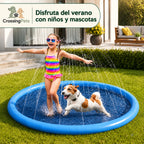 CrossingPets-Spritzmatte für Hunde — Bild 8 mit spanischem Text