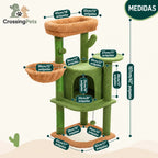 Árbol rascador con forma de cactus para gatos — imagen 12 en español