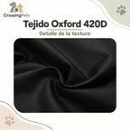 Funda negra para jaulas con cortina frontal — CrossingPets · imagen 5
