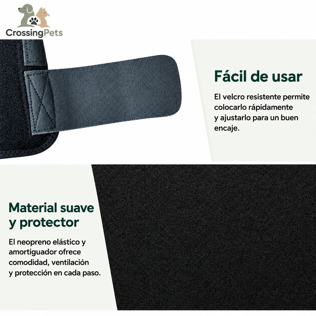 Botas protectoras para las patas de los caballos CrossingPets — imagen 6 en español