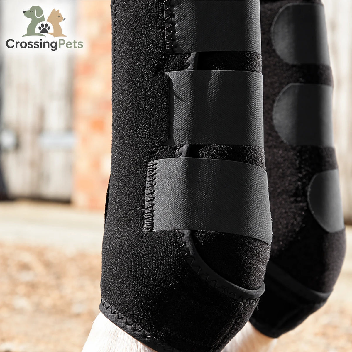 Botas protectoras para las patas de los caballos CrossingPets — imagen 8 en español