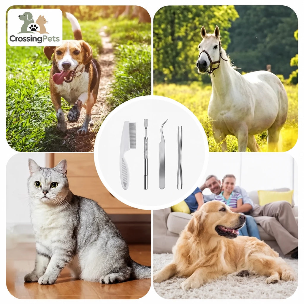 Kit antiparasitario para mascotas CrossingPets — imagen 2 en español