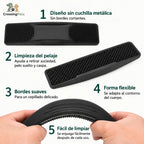 Pack de 2 cuchillas para muda de pelo para caballos CrossingPets — imagen 3 en español