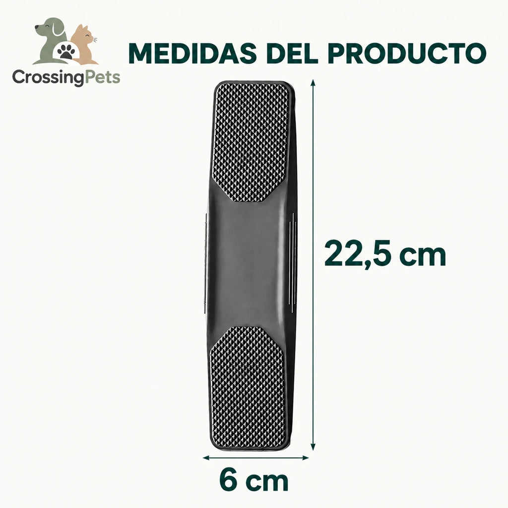 Pack de 2 cuchillas para muda de pelo para caballos CrossingPets — imagen 6 en español