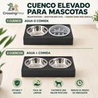 Opciones de cuencos y características del comedero — CrossingPets