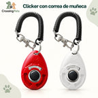 Clicker de adiestramiento con correa de muñeca — CrossingPets · imagen 5