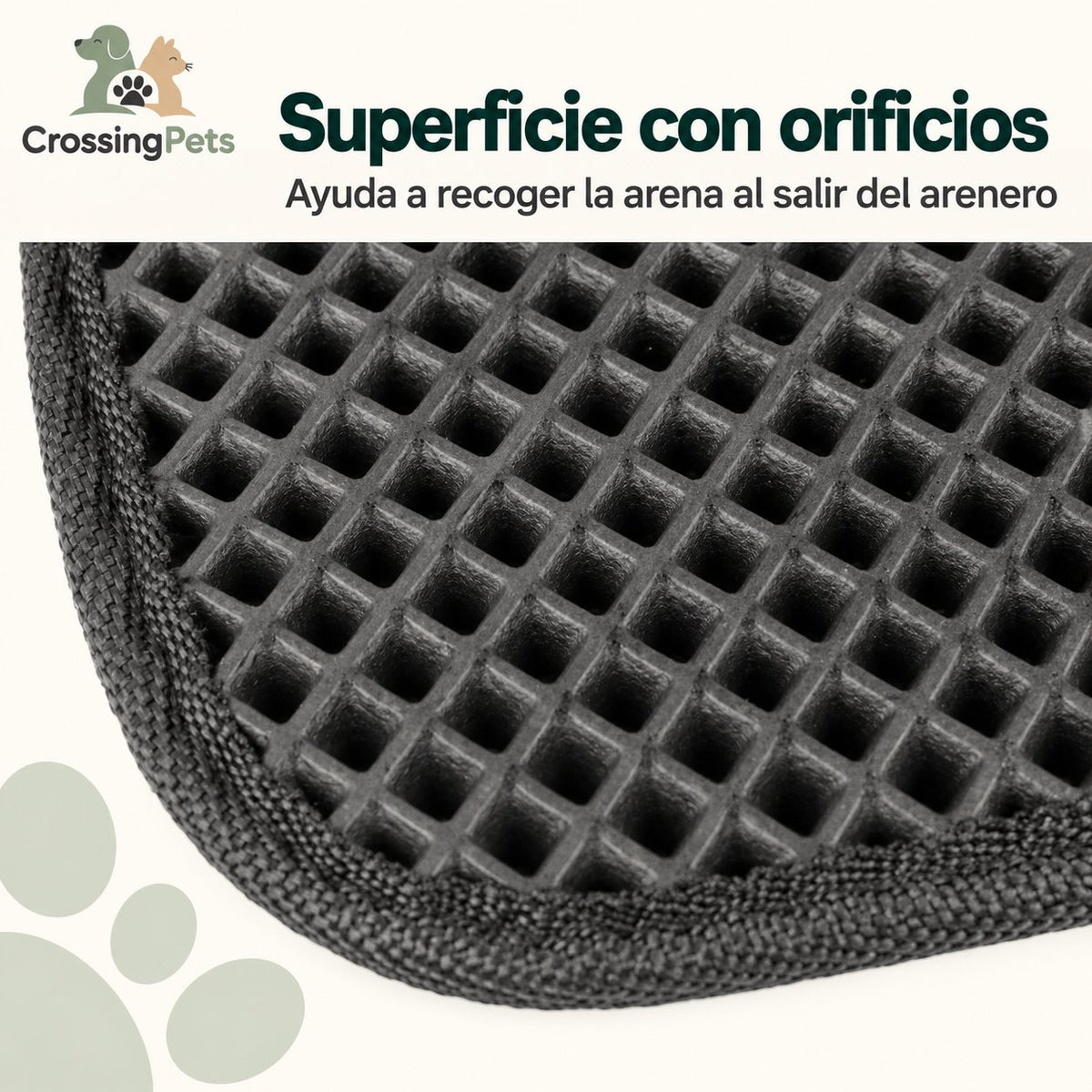 Alfombrilla de doble capa para el arenero — CrossingPets · imagen 9