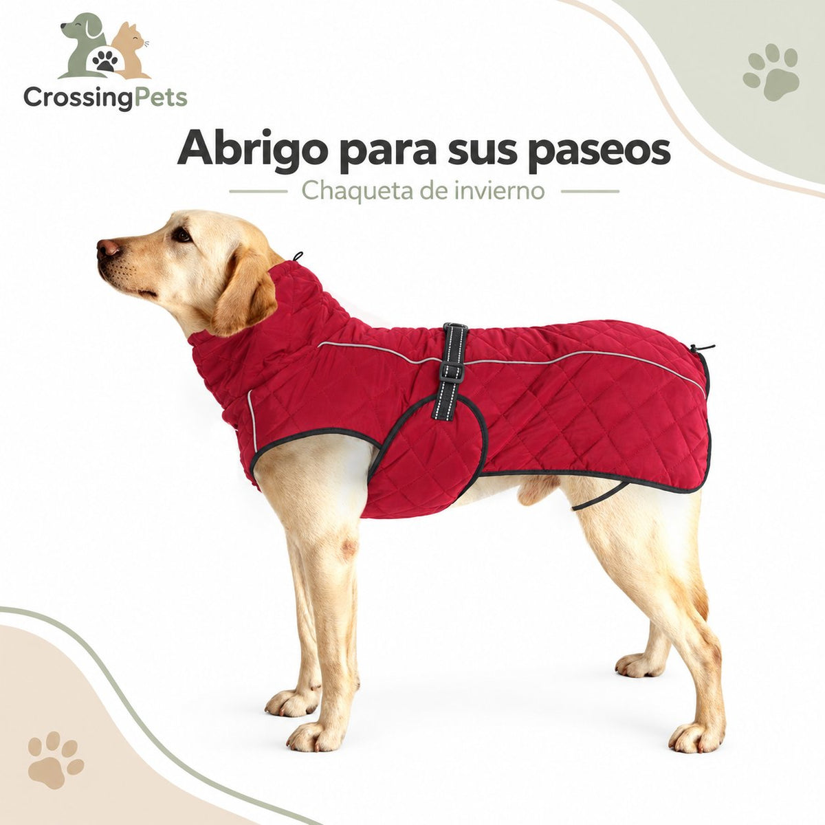Chaqueta de invierno Everyday para perros — CrossingPets · imagen 3