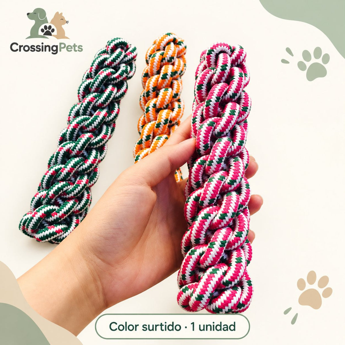 Cuerda grande de juego para perros — CrossingPets · imagen 2