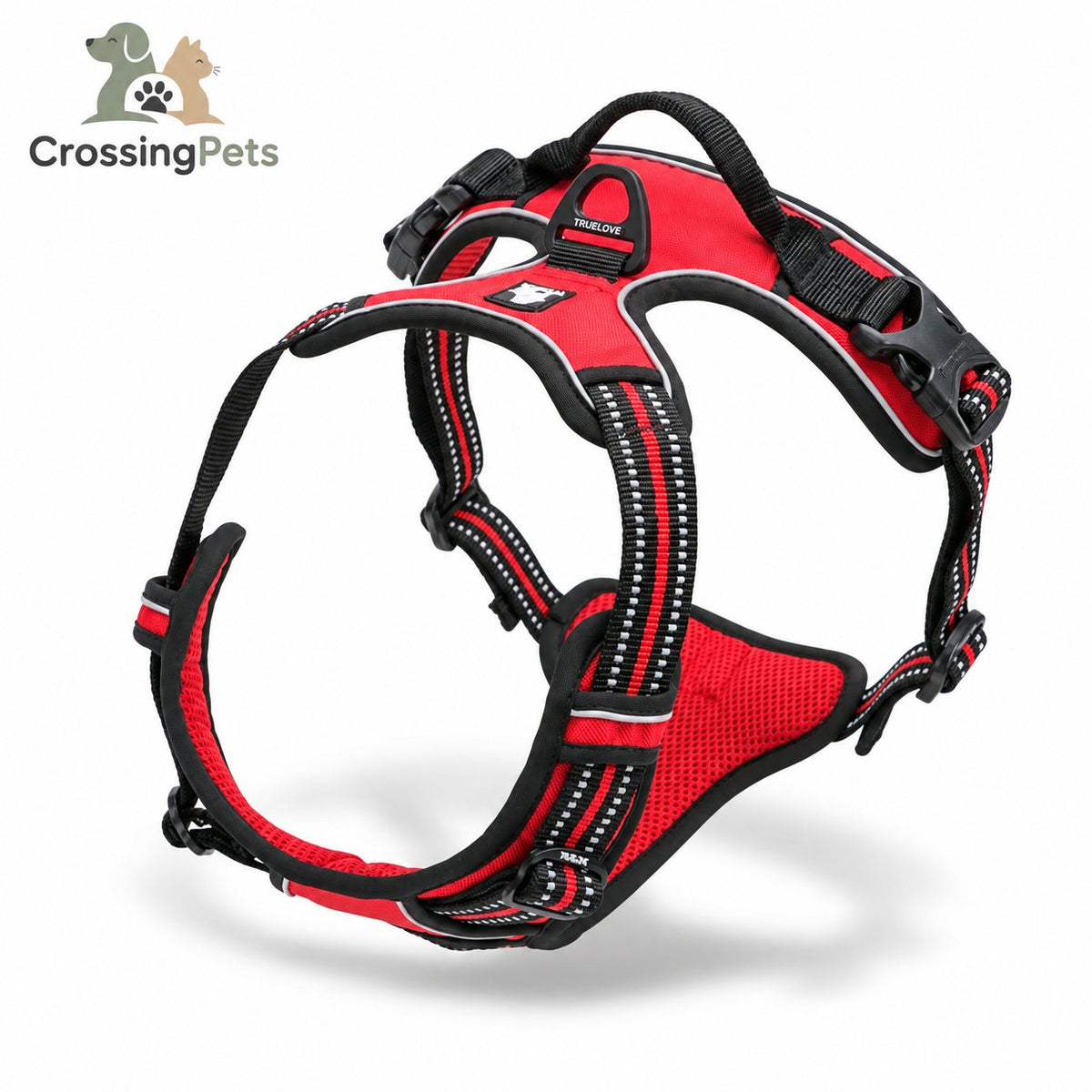 Arnés reflectante acolchado para perros grandes — CrossingPets · imagen 12