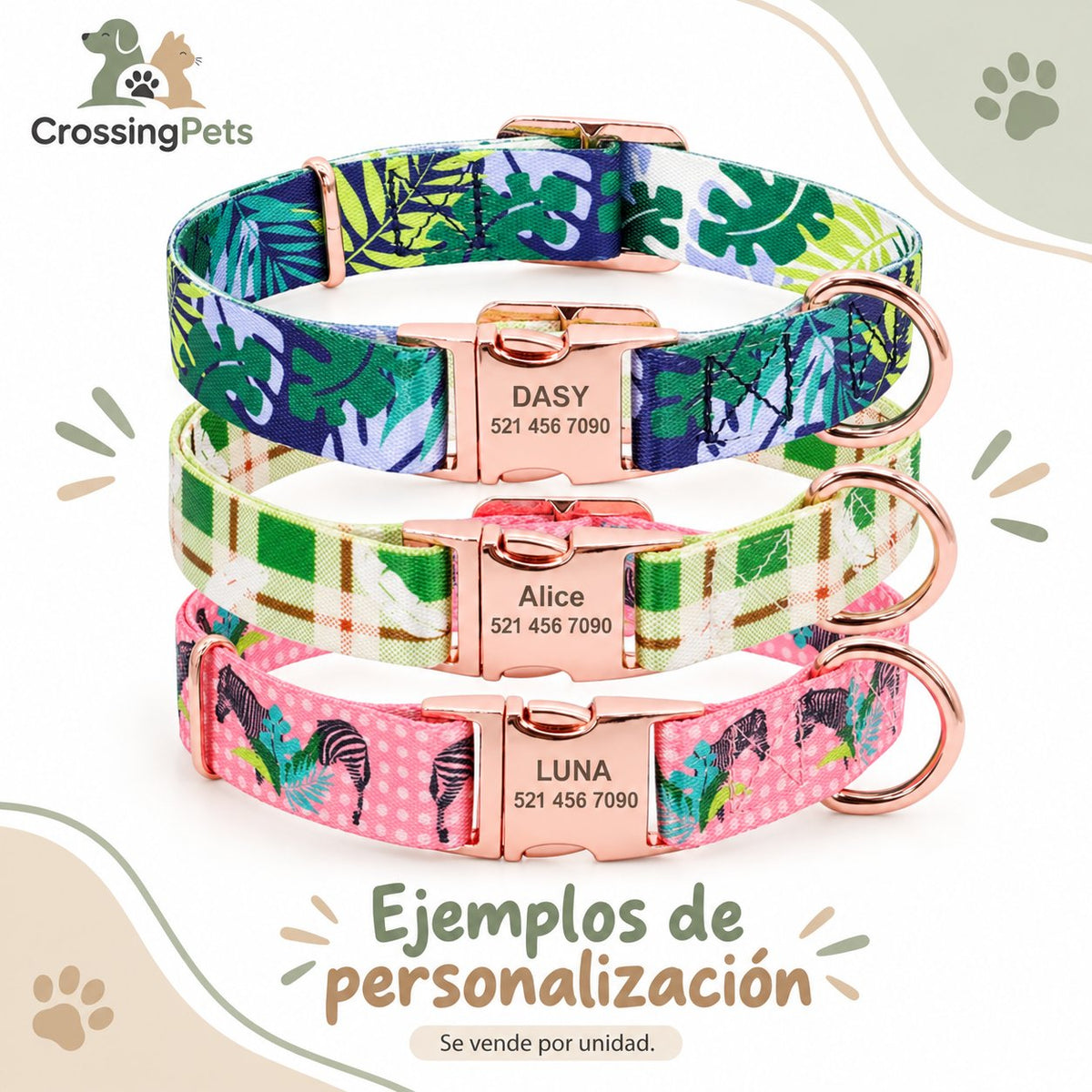 Collar Colour Burst personalizado — CrossingPets · imagen 7