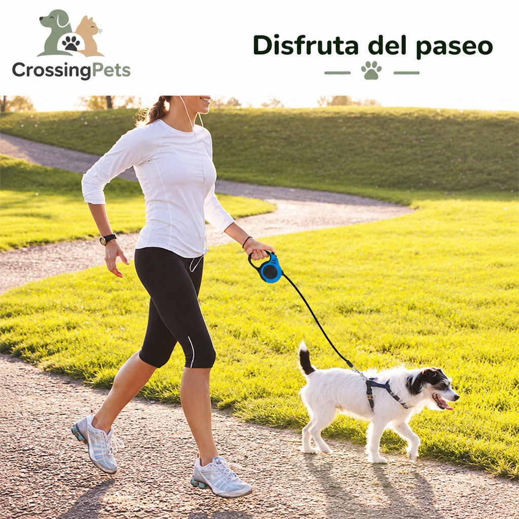 Correa extensible para perros de 3 o 5 m — CrossingPets · imagen 8