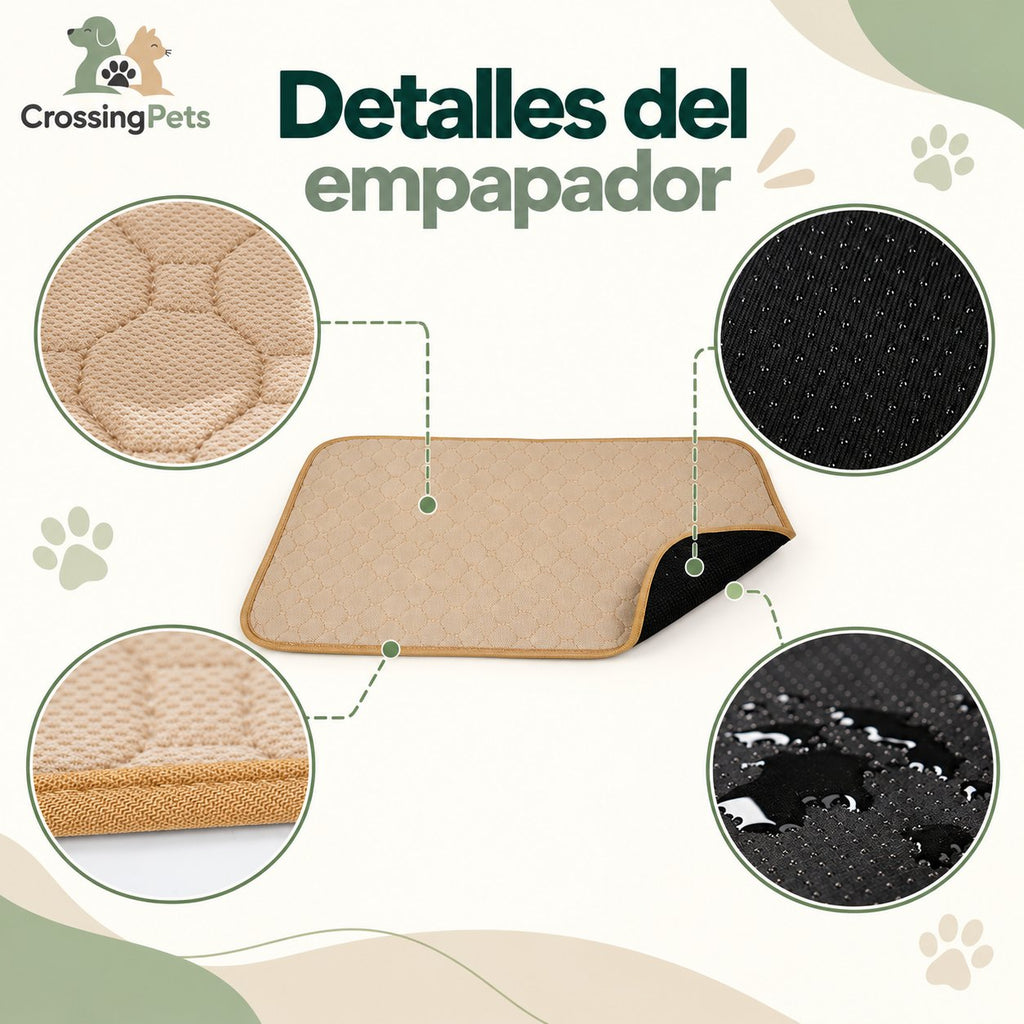 Empapador lavable e impermeable para perros — CrossingPets · imagen 10