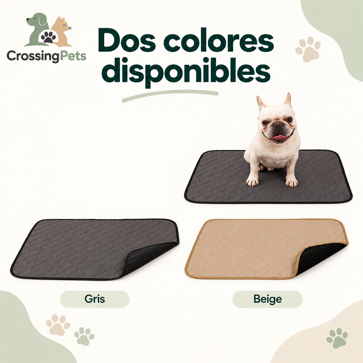 Empapador lavable e impermeable para perros — CrossingPets · imagen 4