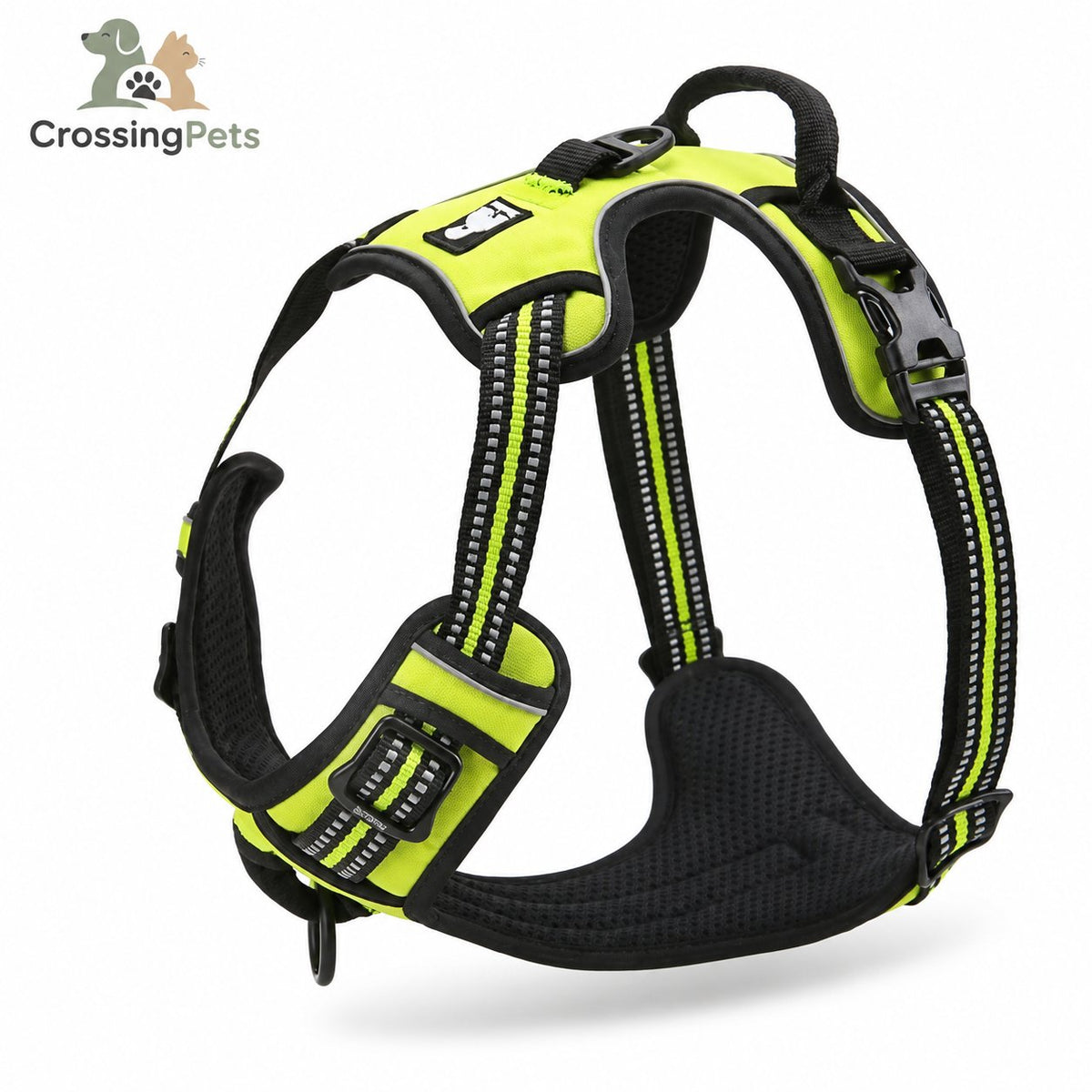 Arnés reflectante acolchado para perros grandes — CrossingPets · imagen 7
