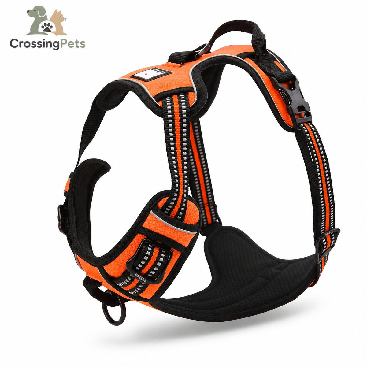 Arnés reflectante acolchado para perros grandes — CrossingPets · imagen 8