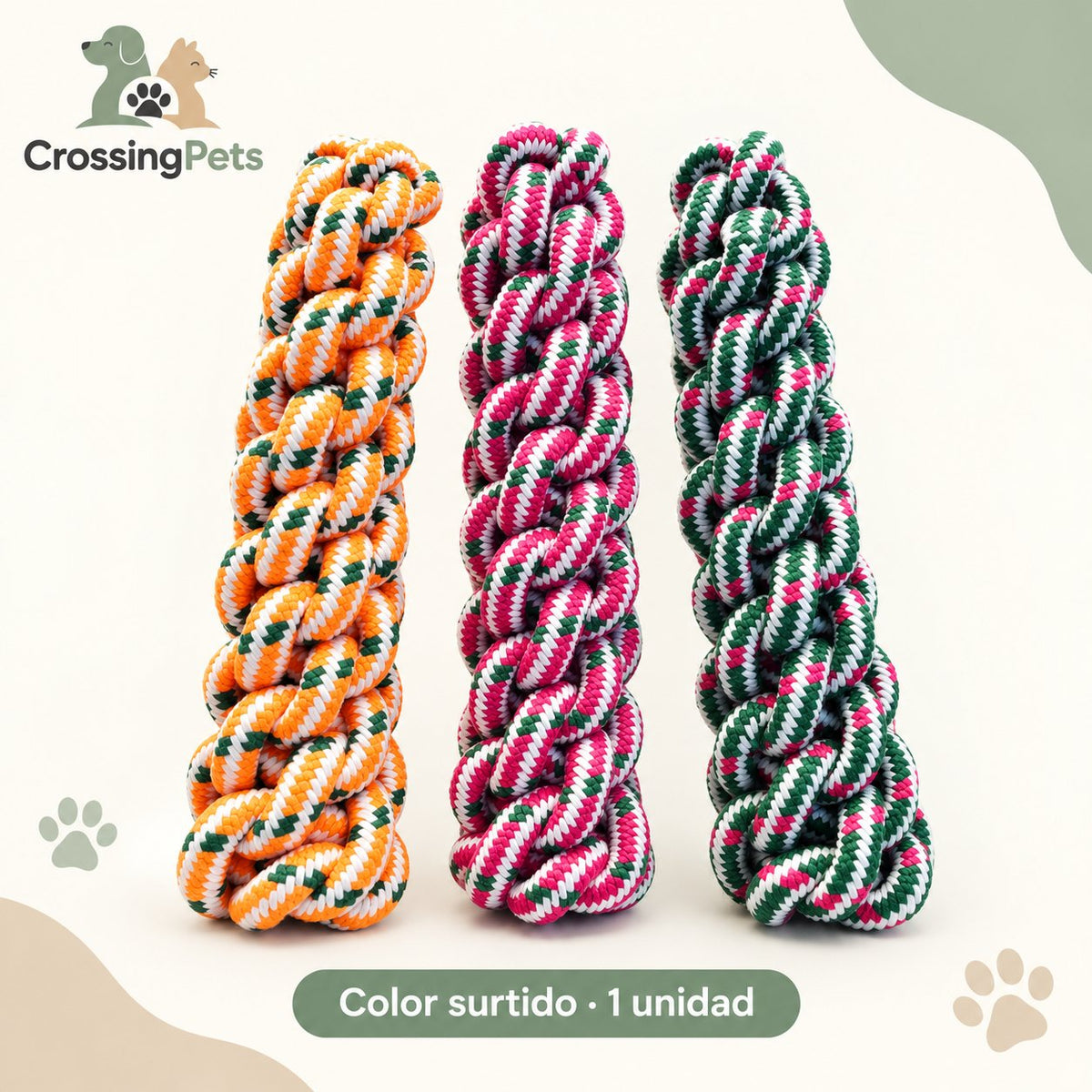 Cuerda grande de juego para perros — CrossingPets · imagen 1