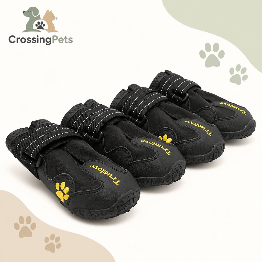 Botas impermeables y reflectantes para perros · 4 unidades — CrossingPets · imagen 1